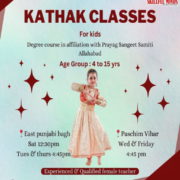 Kathak Dance Classes in Paschim Vihar