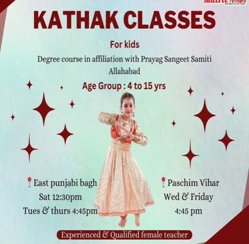 Kathak Dance Classes in Paschim Vihar