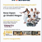 Music Classes for Kids in Nangia Park, Shakti Nagar