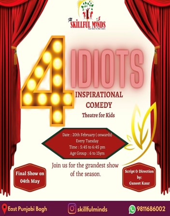 Comedy Theater Classes for Kids in East Punjabi bagh