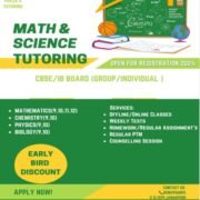 Math & Science Tuition Classes in Janakpuri