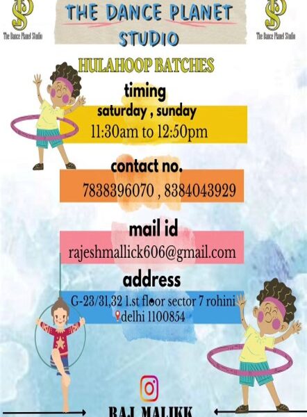 Hulahoop Dance Classes in Sector 7 Rohini