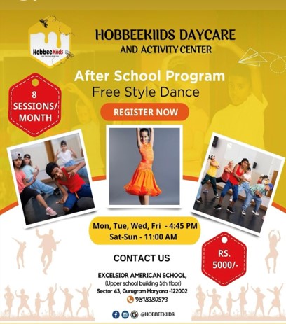 Dance Classes for Kids in Sector 43 Gurgaon