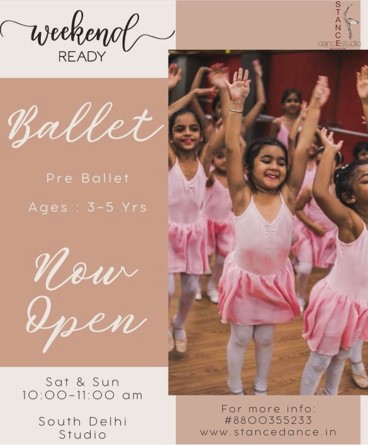 Ballet Dance Classes for Kids in Jungpura