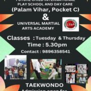 Taekwondo Training Classes for in Palm Vihar Gurgaon