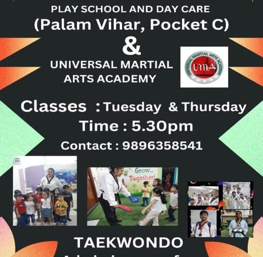 Taekwondo Training Classes for in Palm Vihar Gurgaon