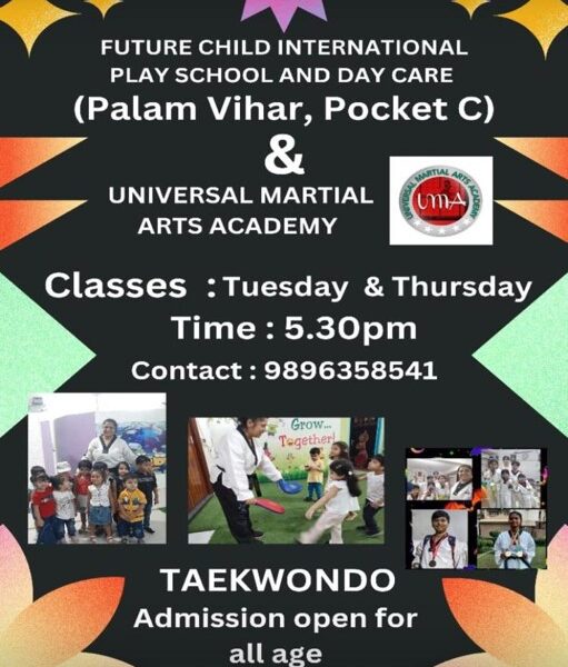 Taekwondo Training Classes for in Palm Vihar Gurgaon