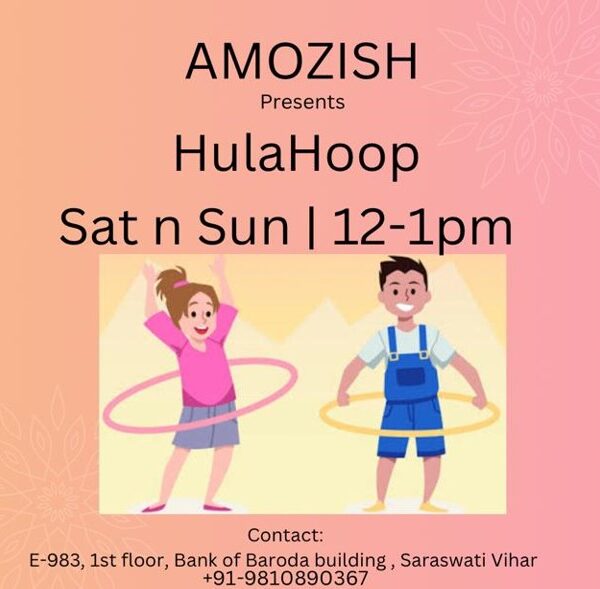 Hulahoop Classes for Kids in Saraswati Vihar