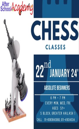 Chess Classes for Kids in Greater Kailash 1