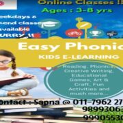 English Phonics Classes for Kids in Mehrauli