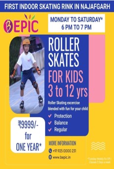 Skating Classes for Kids in Prem Nagar Nazafgarh