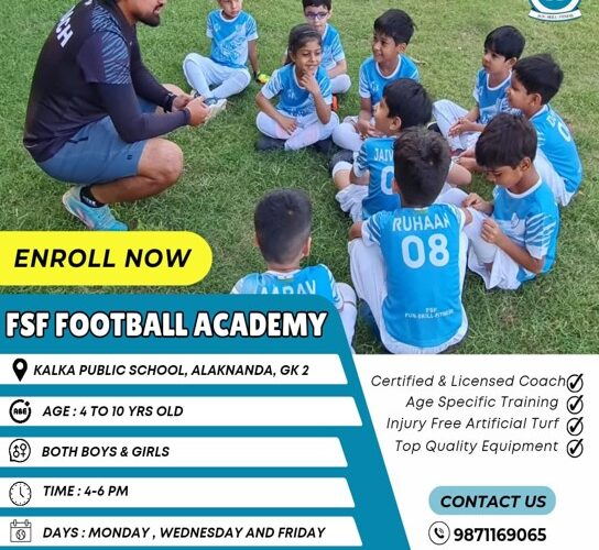 Football Training Academy in Greater Kailash