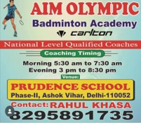 Badminton Training Academy in Ashok Vihar