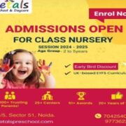Petals Pre School | Best Playschool in Sector 51 Noida
