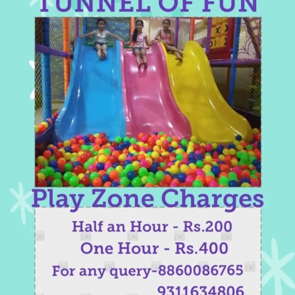 Tunnel of Fun Play Area for Kids in Prashant Vihar