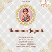 Hanuman Jayanti in Shanti Niketan at Mogly’s Gurukul
