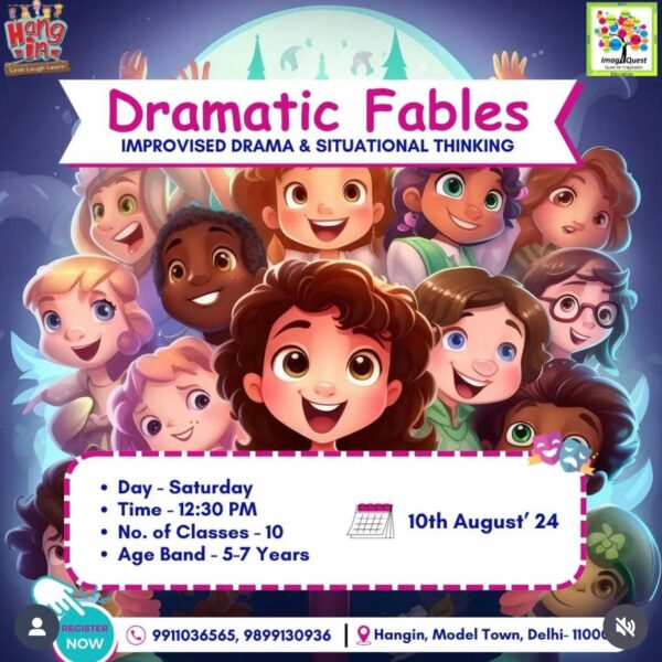 Drama and Theater Classes for Kids in Model Town at Hangin