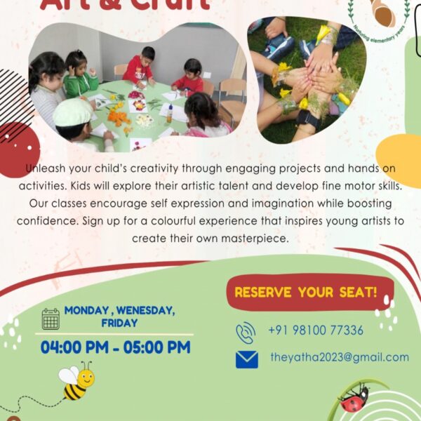 YATHA - Art and Craft Classes for Kids in Sector 4 Dwarka