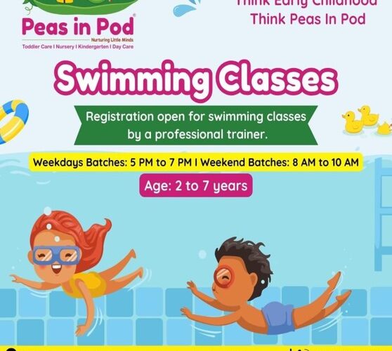 Peas In Pod – Swimming Classes for Kids in Sector 50 Gurgaon