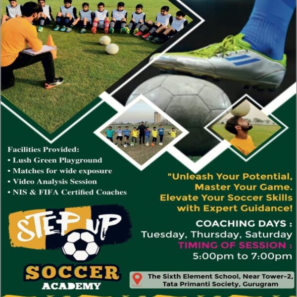 Step Up Soccer Academy - Soccer Academy in South City 1 Gurgaon