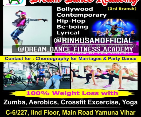 Dream Dance Academy – Dance Studio in Yamuna Vihar East Delhi