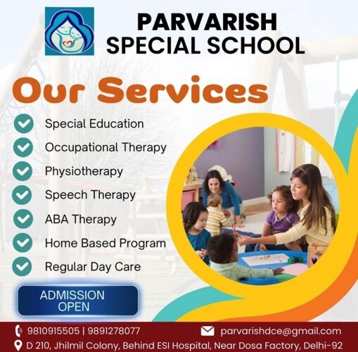 Parvarish Special School | Special Education School in Jhilmil Colony