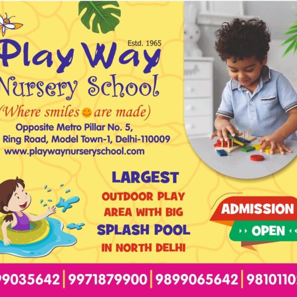 Playway Nursery School - Top Pre School in Model Town