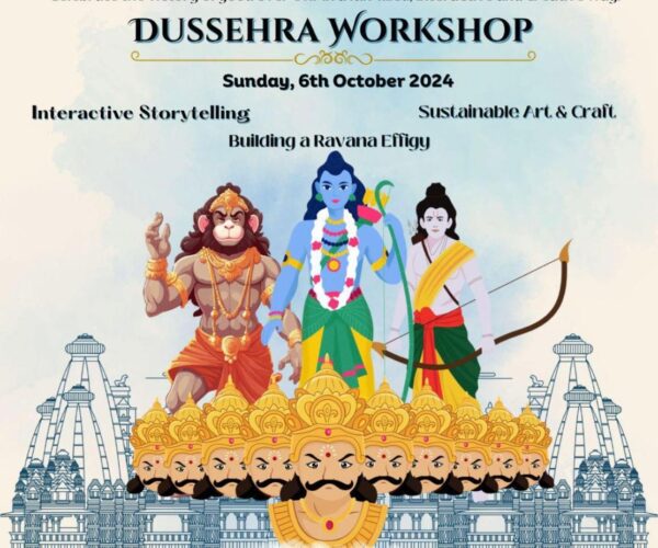 Our creative quest  Dussehra Workshop for Kids in Qutub institutional area South Delhi