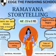 Edge the Finishing School  Dussehra Workshop for Kids in Raj Nagar Ghaziabad