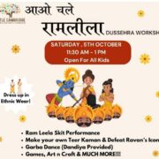 Little Cambridge Dussehra Workshop for Kids in New Friends Colony South Delhi