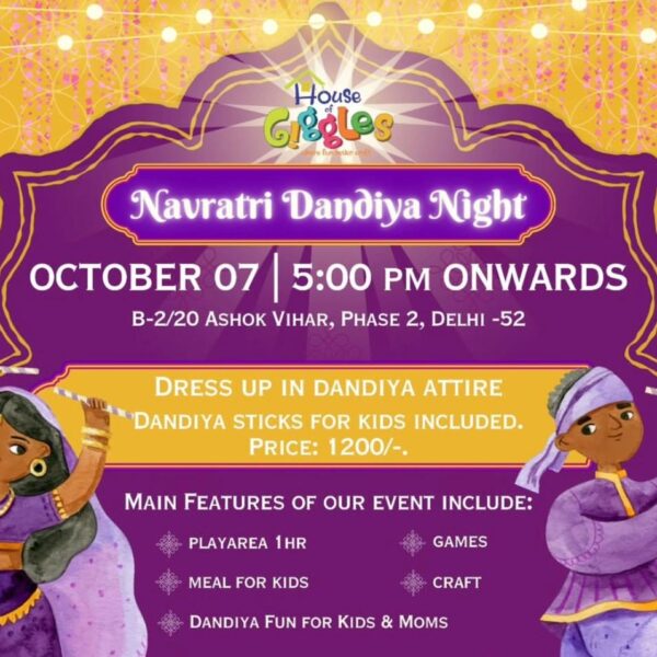 House of Giggles Dussehra Workshop & Events for Kids in Ashok Vihar North Delhi