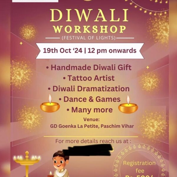 Gd Goenka La Petite - Diwali Workshop & Events for Kids in Paschim Vihar West Delhi