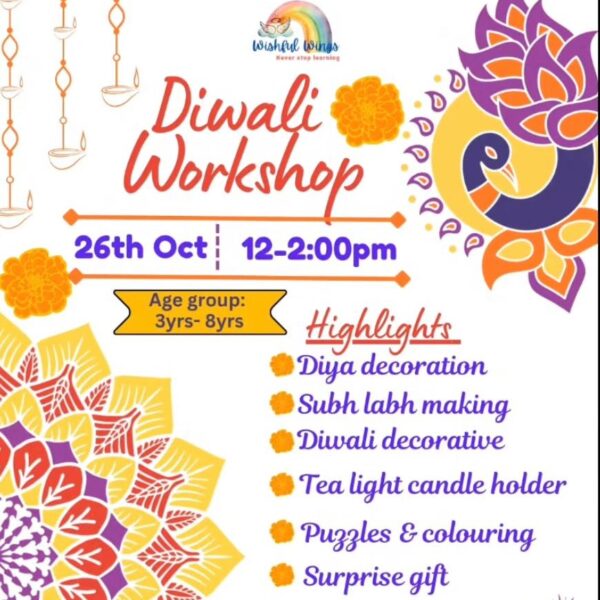 Wishful Wings  - Diwali Workshop & Events for Kids in Green Park Extension South Delhi