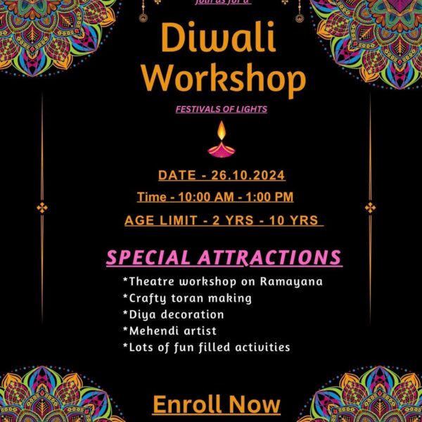 Shriram Wonder Year - Diwali Workshop & Events for Kids in Janak puri West Delhi