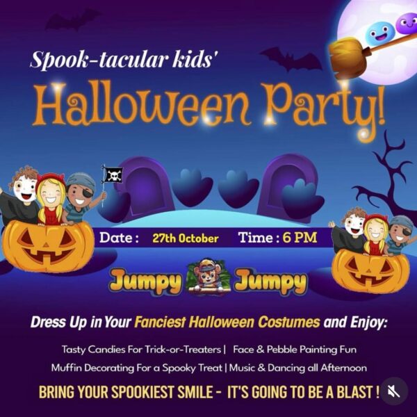Jumpy Jumpy Kids - Halloween Workshop & Events for Kids in Mayur Vihar East Delhi