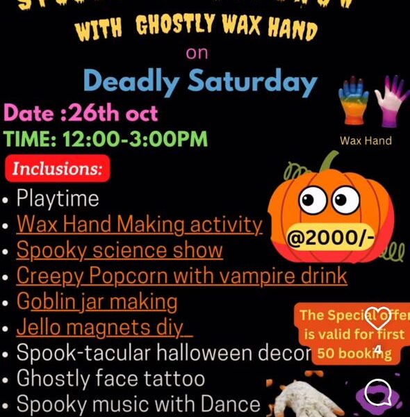 Bouncing Pouncing - Halloween Workshop & Events for Kids in Kalkaji South Delhi
