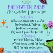 The Barnyard  – Halloween Workshop & Events for Kids in Sainik farms New Delhi