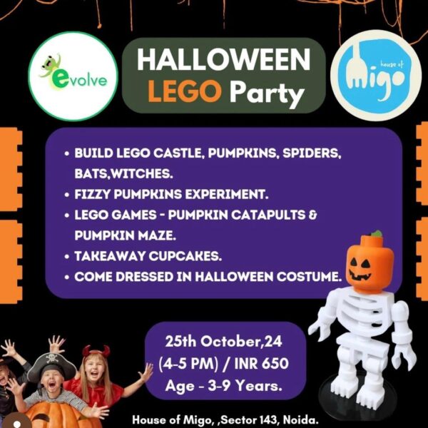 Evolve After School - Halloween Workshop & Events for Kids in Sector 143 Noida