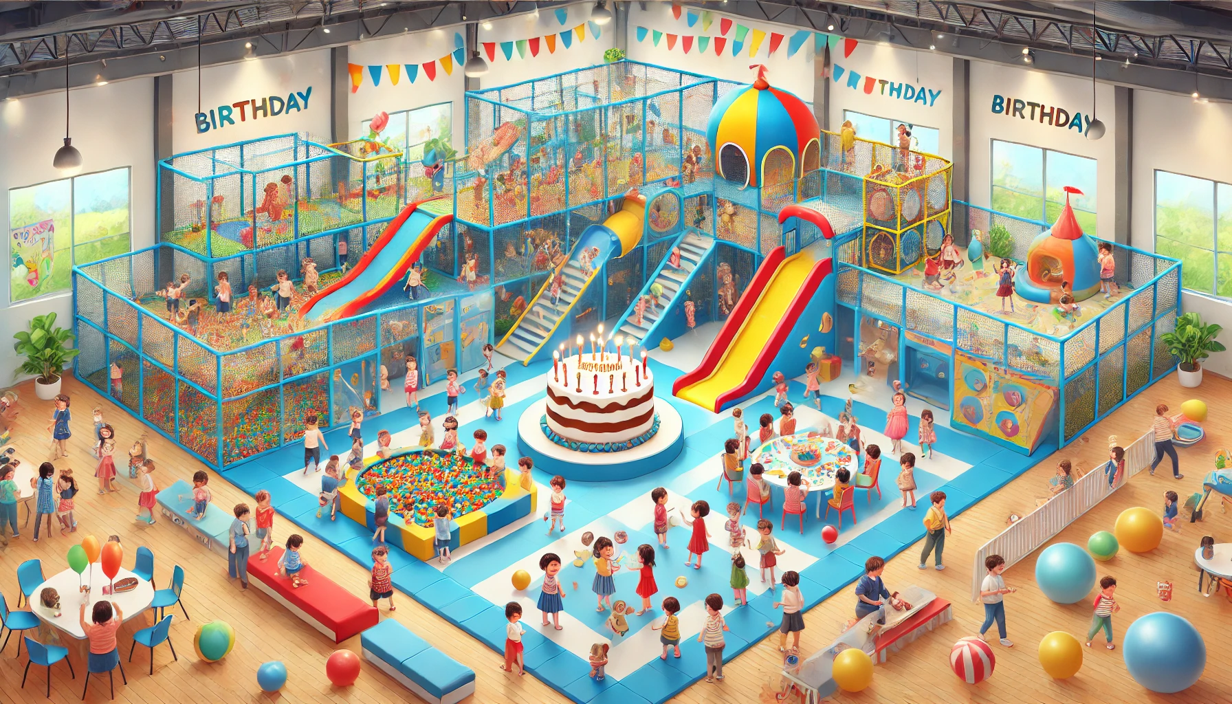 Why Indoor Play Areas Are Perfect for Kids’ Development and Celebrations: Exploring Their Role as Birthday Venues in Delhi NCR