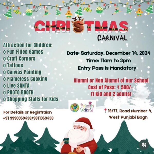 Petunia - Christmas Carnival in West Punjabi Bagh