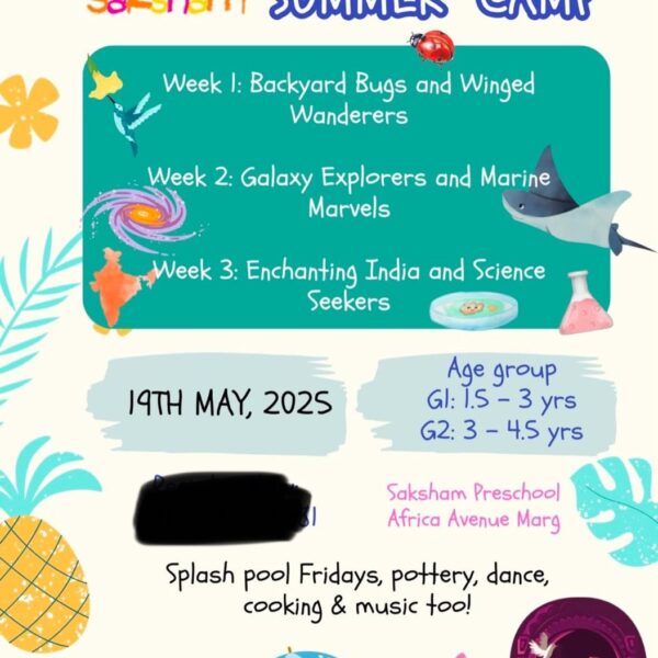 Saksham summer camp  - Summer Camp for Kids in Chanakyapuri