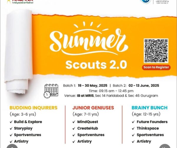 Manav Rachna international school  – Summer Camp for Kids in Sector 46 Gurgaon