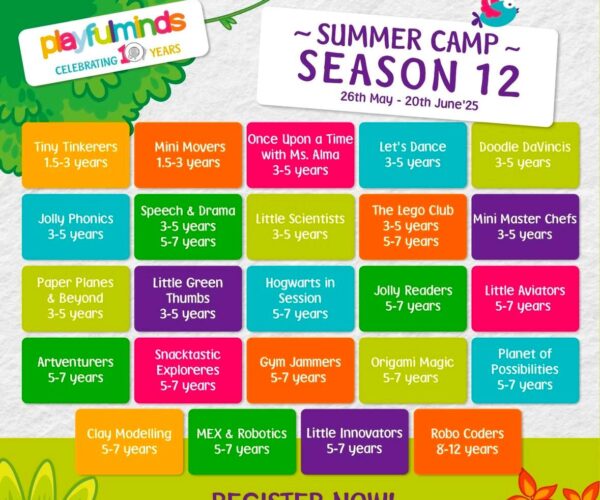 Playful Minds  – Summer Camp for Kids in Sector 26 Gurgaon