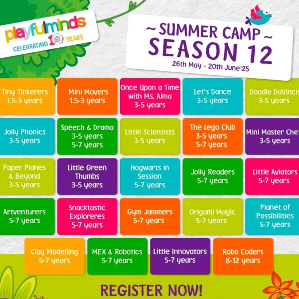 Playful Minds  - Summer Camp for Kids in Sector 26 Gurgaon