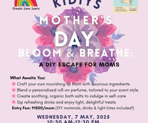 Kidiys – Mother’s Day workshop for kids in West Patel Nagar Delhi
