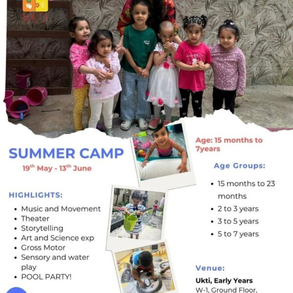 Ukti Early Years  - Summer Camp for Kids in Greater Kailash 1