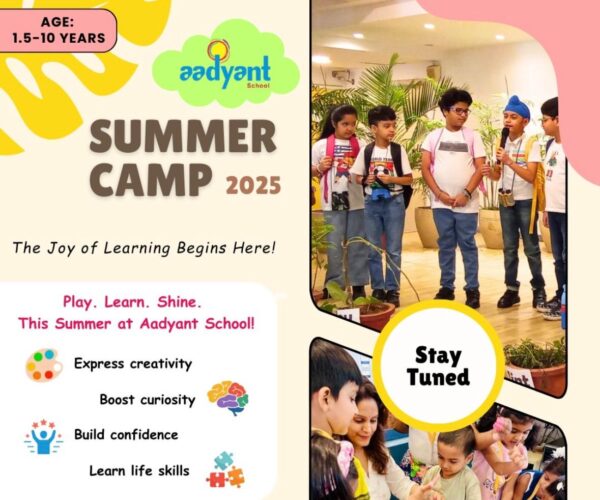 Aadyant school – Summer Camp for Kids in Vasant Kunj