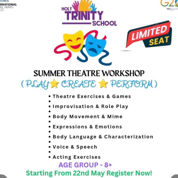 Holy Trinity School  - Drama and Theater Summer Camp for Kids in IP Extension Patparganj