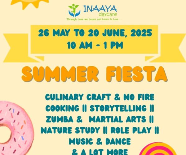 Inaaya Daycare – Summer Camp for Kids in DLF Phase 1 Gurugaon