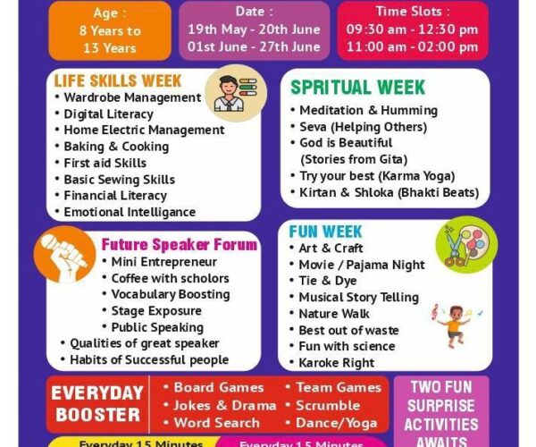 Happy Soul Academy – Summer Camp for Kids in IP Extension Patparganj East Delhi